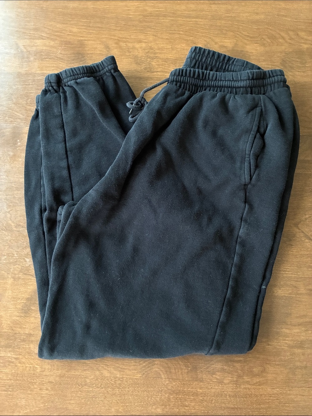 Old Navy Black Fleece Jogger Sweatpants